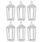 6 Pack: 15.7" White Metal Lantern by Ashland®